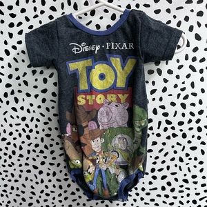 Toy Story Repurposed Tshirt to onesie 6-12 month